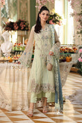 MARIA B LUXURY CHIFFON 2026 - 3 Piece Unstitched Embroidered Chiffon Suit In Stock BARCODE:MPC-26-105-Pistachio Green
