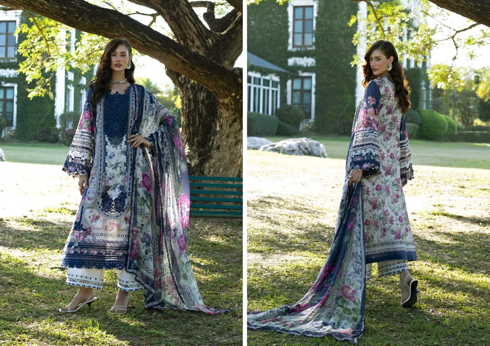 ELAF EMBROIDERED PRINTS  - VERONICA