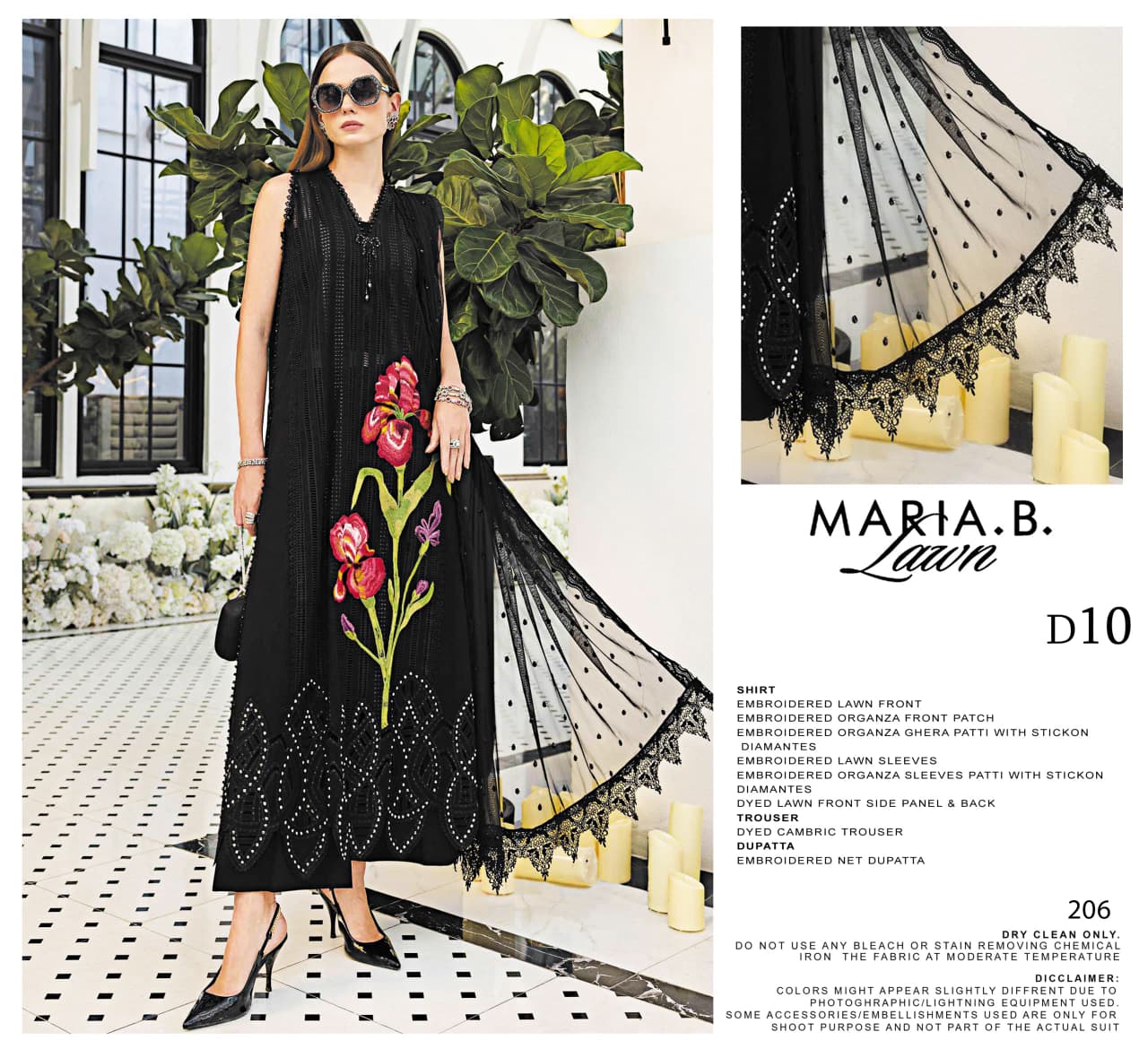 MARIA B LUXURY AWN - D10