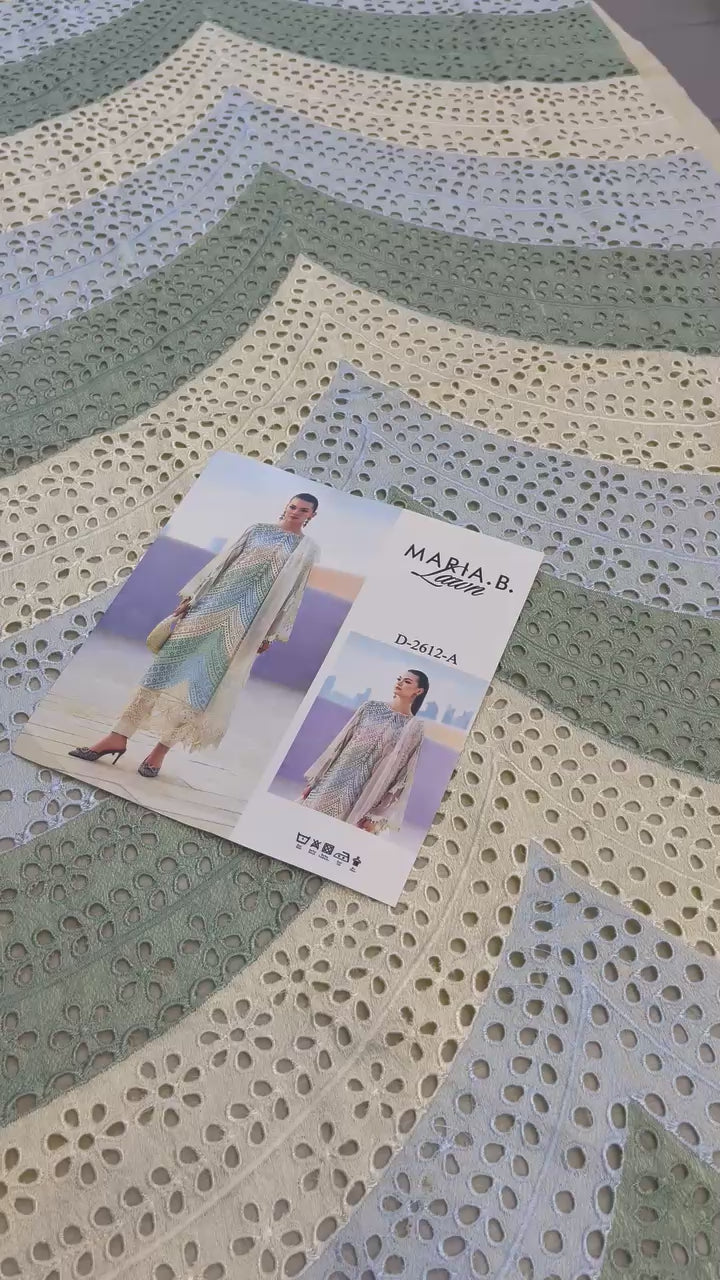 MARIA B LUXURY LAWN - D2