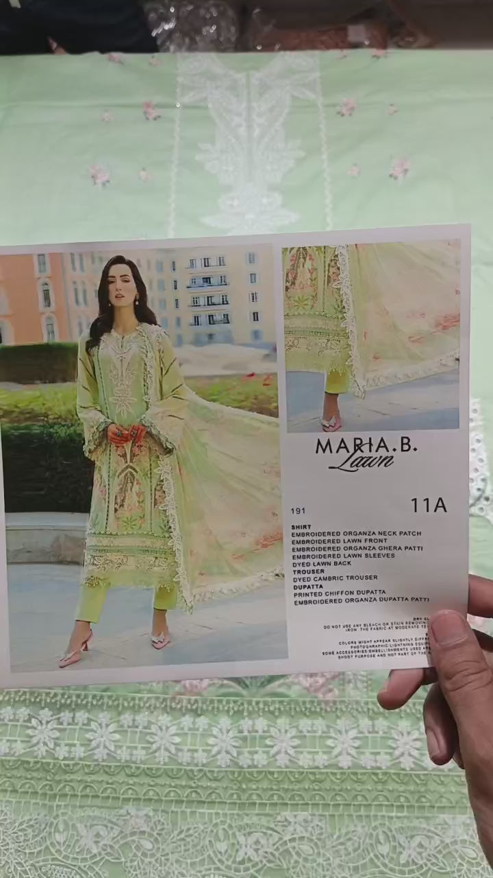 MARIA B LUXURY LAWN 2026 - 11A