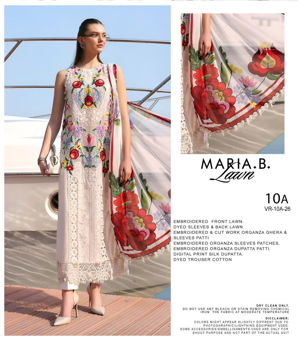 MARIA B LUXURY LAWN - 10A