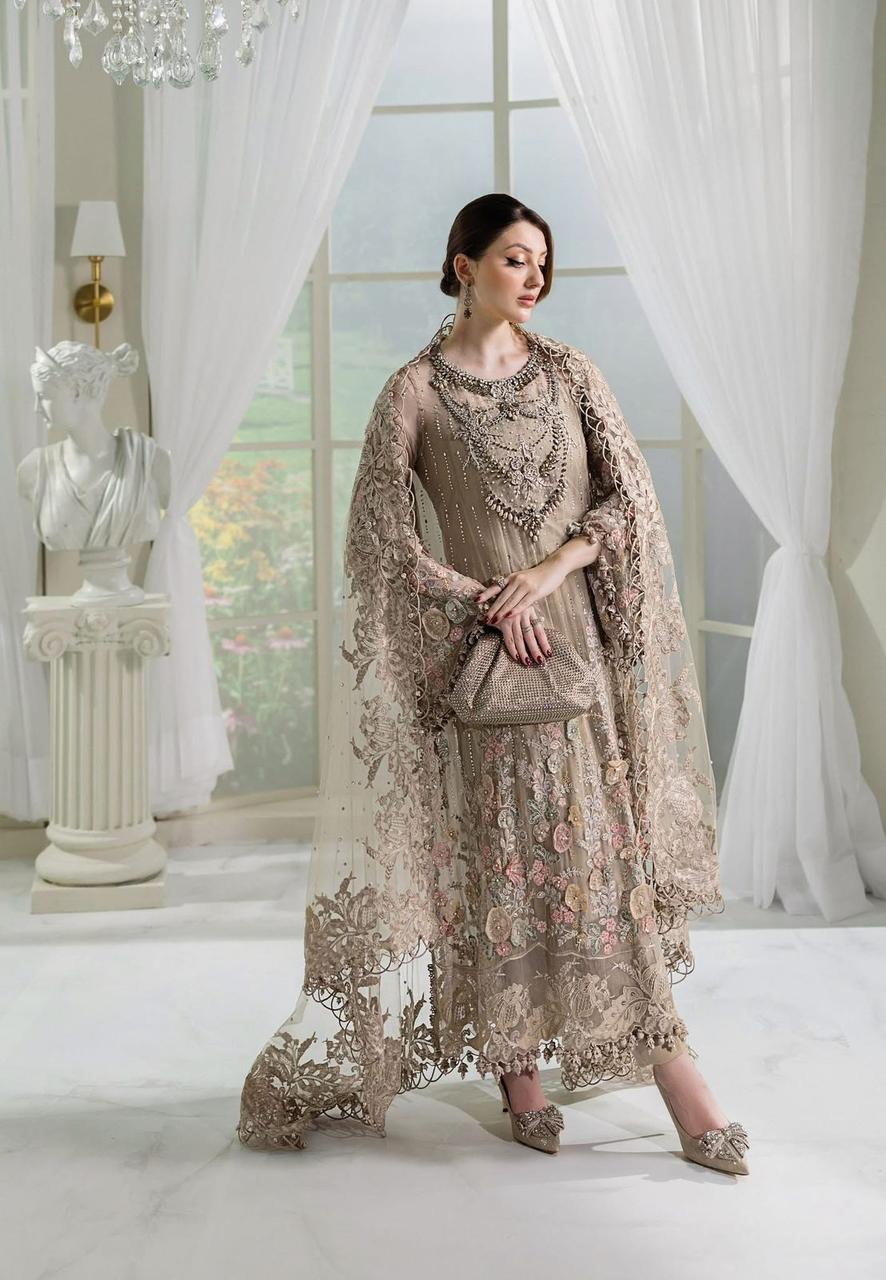 MARIA B UNSTITCHED CHIFFON COLLECTION '25