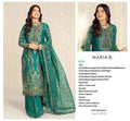 MARIA B - Unstitched Embroidered Cotton Satin Suit | CST-805