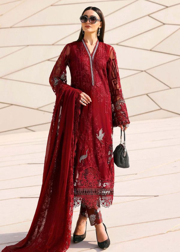 MARIA B LUXURY LAWN 2026 - D7A